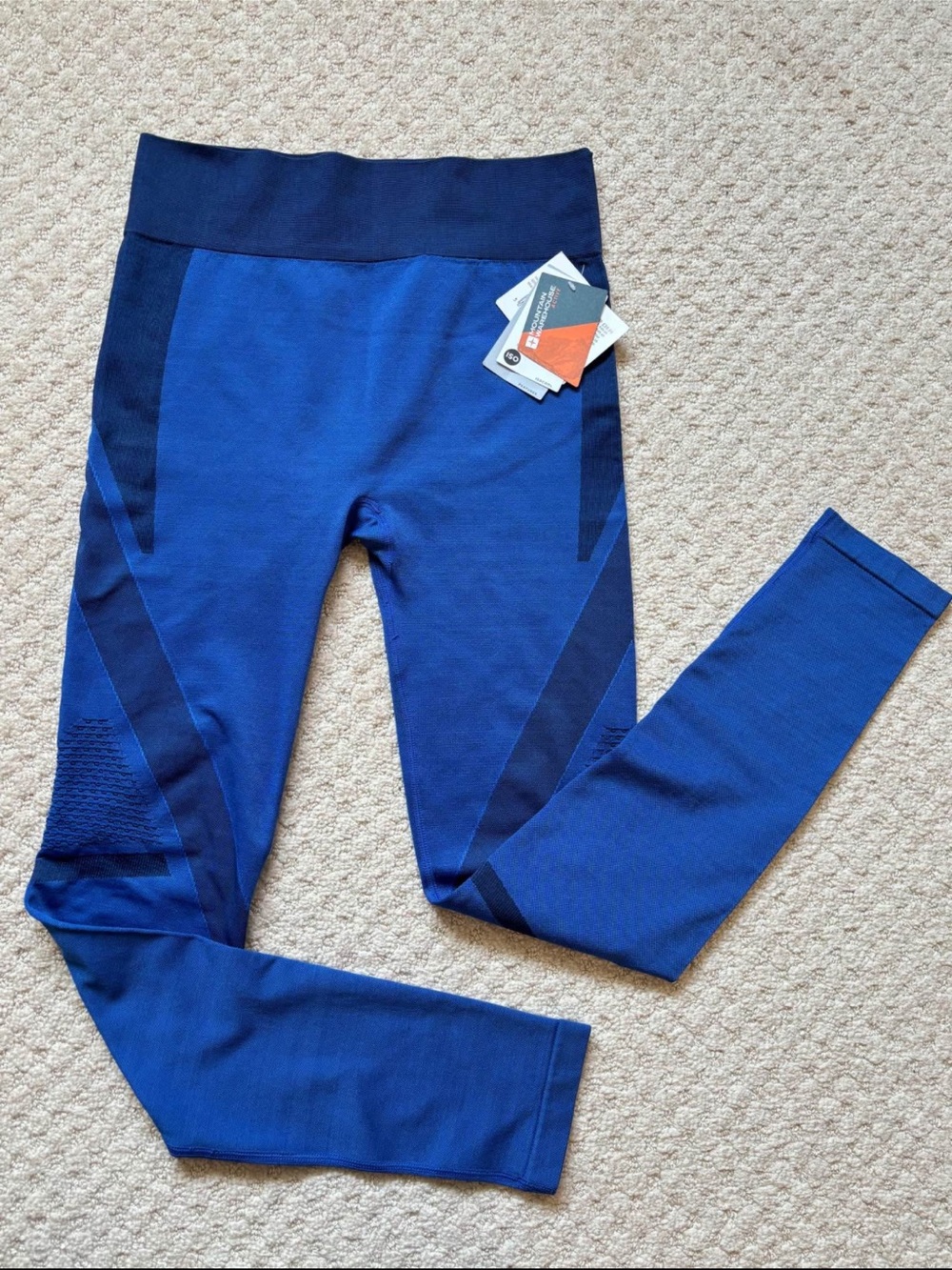 Seamless Royal Blue & Navy Active Leggings